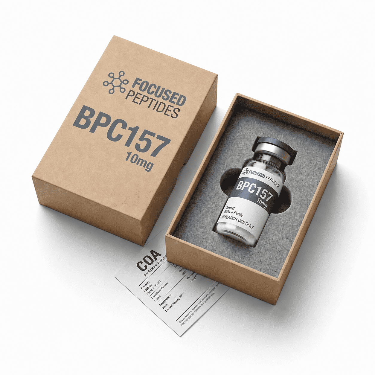BPC-157 Research Peptide 5mg & 10mg