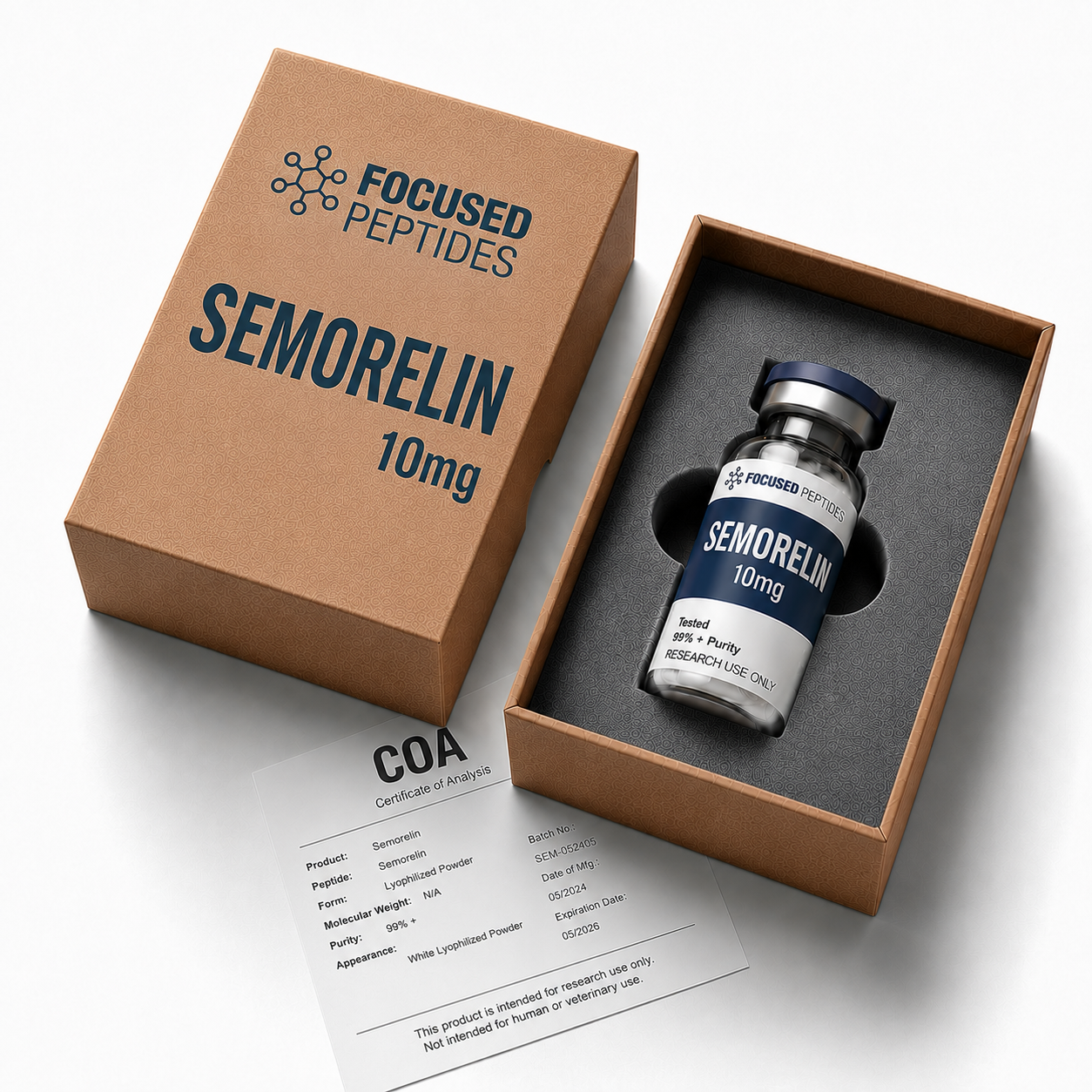 Sermorelin (5mg, 10mg)